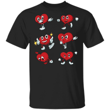 Load image into Gallery viewer, Dancing Hearts Dance Challenge Valentines Day G500 5.3 oz. T-Shirt

