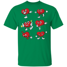 Load image into Gallery viewer, Dancing Hearts Dance Challenge Valentines Day G500 5.3 oz. T-Shirt
