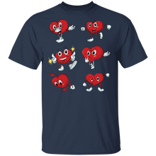 Load image into Gallery viewer, Dancing Hearts Dance Challenge Valentines Day G500 5.3 oz. T-Shirt
